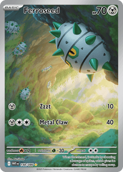 Ferroseed White Flare card