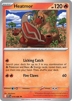 Heatmor White Flare card