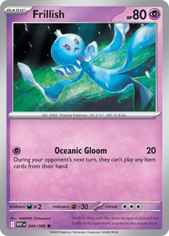Frillish White Flare card