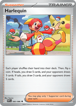 2025 White Flare Harlequin #83
