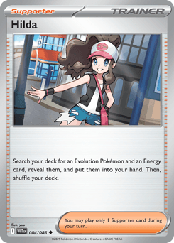 2025 White Flare Hilda #84