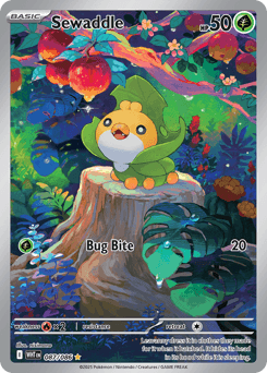 Sewaddle White Flare card