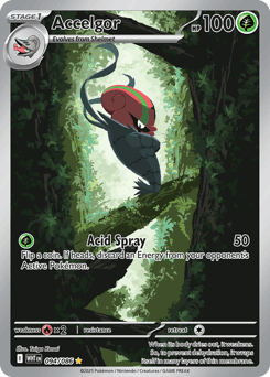 Accelgor White Flare card