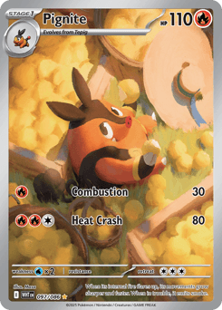 Pignite White Flare card