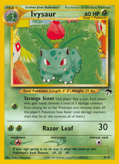 Ivysaur Southern Islands card