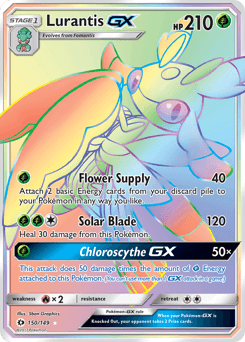 Lurantis-GX Sun & Moon card