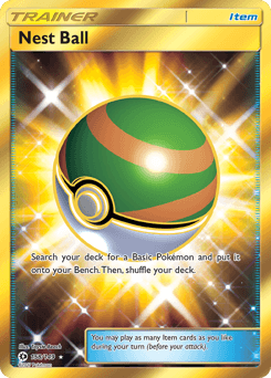 Nest Ball Sun & Moon card