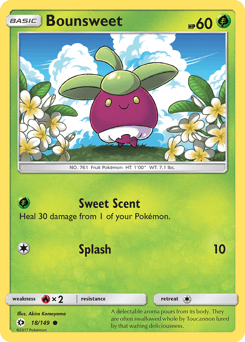 Bounsweet Sun & Moon card