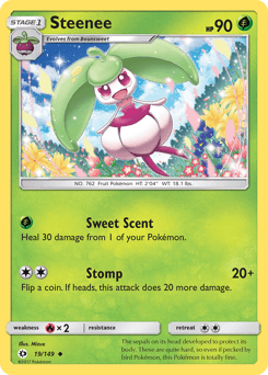 Steenee Sun & Moon card