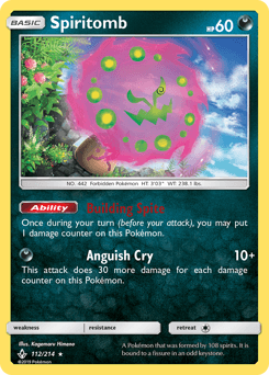 Spiritomb Unbroken Bonds card