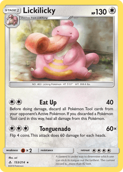 Lickilicky Unbroken Bonds card