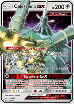 Celesteela-GX Unbroken Bonds card