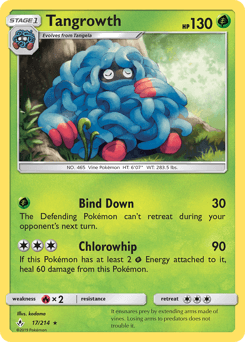 Tangrowth Unbroken Bonds card