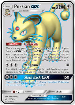 Persian-GX Unbroken Bonds card