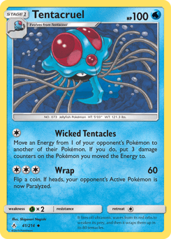 2019 Unbroken Bonds Tentacruel #41