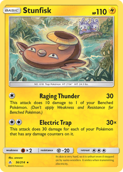 Stunfisk Unbroken Bonds card