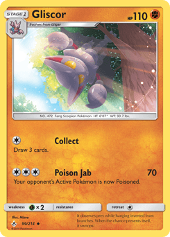 Gliscor Unbroken Bonds card