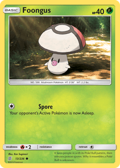 Foongus Unified Minds card