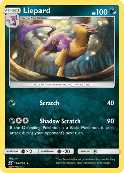 2019 Unified Minds Liepard #136