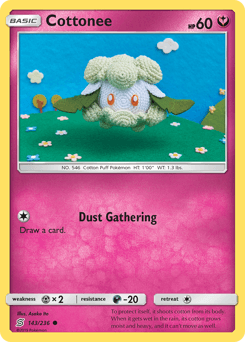 Cottonee Unified Minds card
