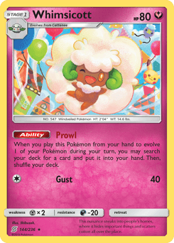 Whimsicott Unified Minds card