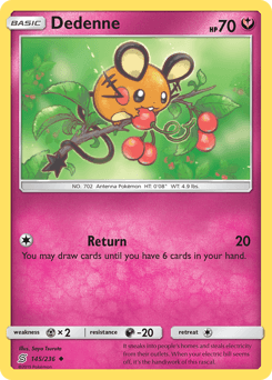 2019 Unified Minds Dedenne #145