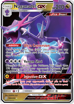Naganadel-GX Unified Minds card