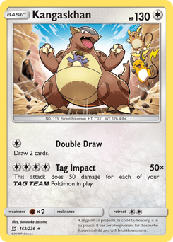 Kangaskhan Unified Minds card