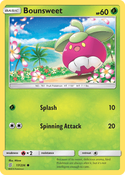 Bounsweet Unified Minds card