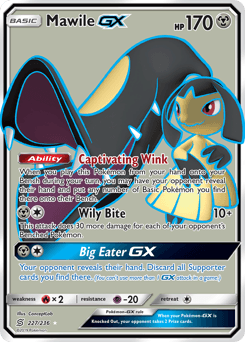 Mawile-GX Unified Minds card