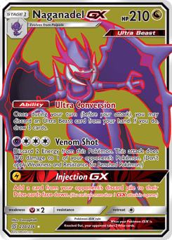 Naganadel-GX Unified Minds card