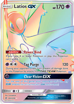 Latios-GX Unified Minds card