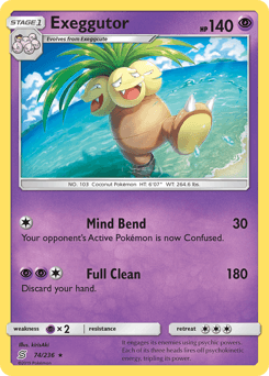 2019 Unified Minds Exeggutor #74