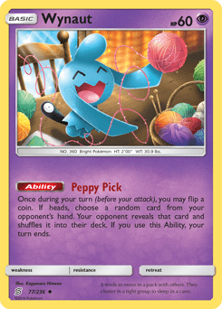 Wynaut Unified Minds card