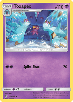 Toxapex Unified Minds card