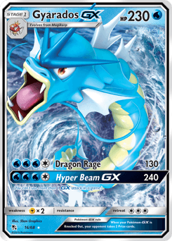 2019 Hidden Fates Gyarados-GX #16