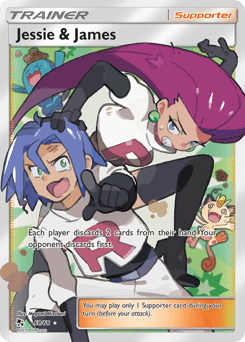 Jessie & James Hidden Fates card