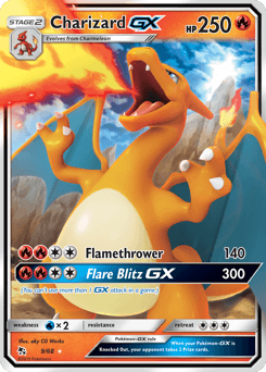 Charizard-GX Hidden Fates card
