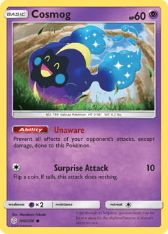 Cosmog Cosmic Eclipse card