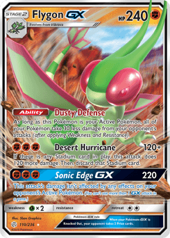 2019 Cosmic Eclipse Flygon-GX #110
