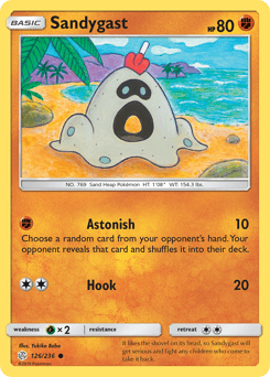 Sandygast Cosmic Eclipse card