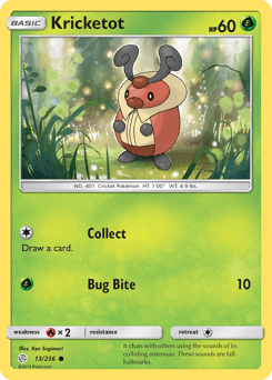 2019 Cosmic Eclipse Kricketot #13