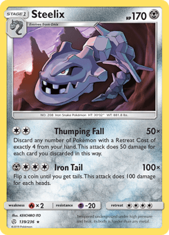 2019 Cosmic Eclipse Steelix #139