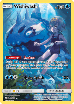 Wishiwashi Cosmic Eclipse card