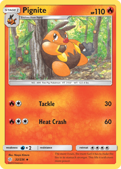 Pignite Cosmic Eclipse card
