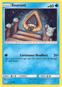2019 Cosmic Eclipse Snorunt #47