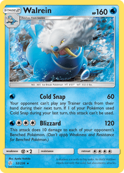 Walrein Cosmic Eclipse card