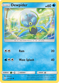 Dewpider Cosmic Eclipse card