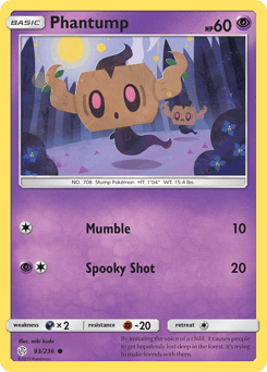 2019 Cosmic Eclipse Phantump #93