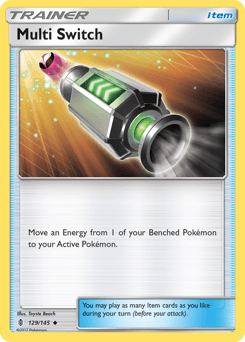 Multi Switch Guardians Rising card